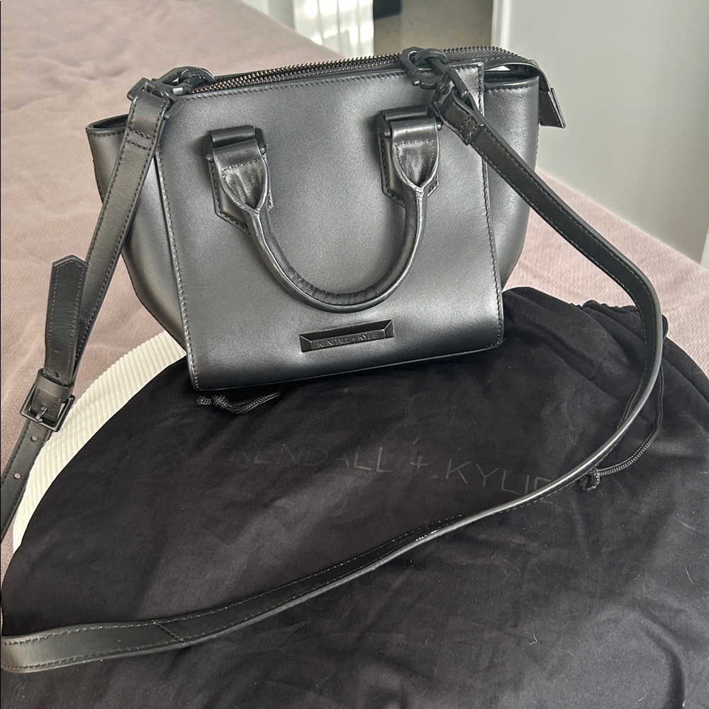 Kendall & Kylie Black Satchel Handbag